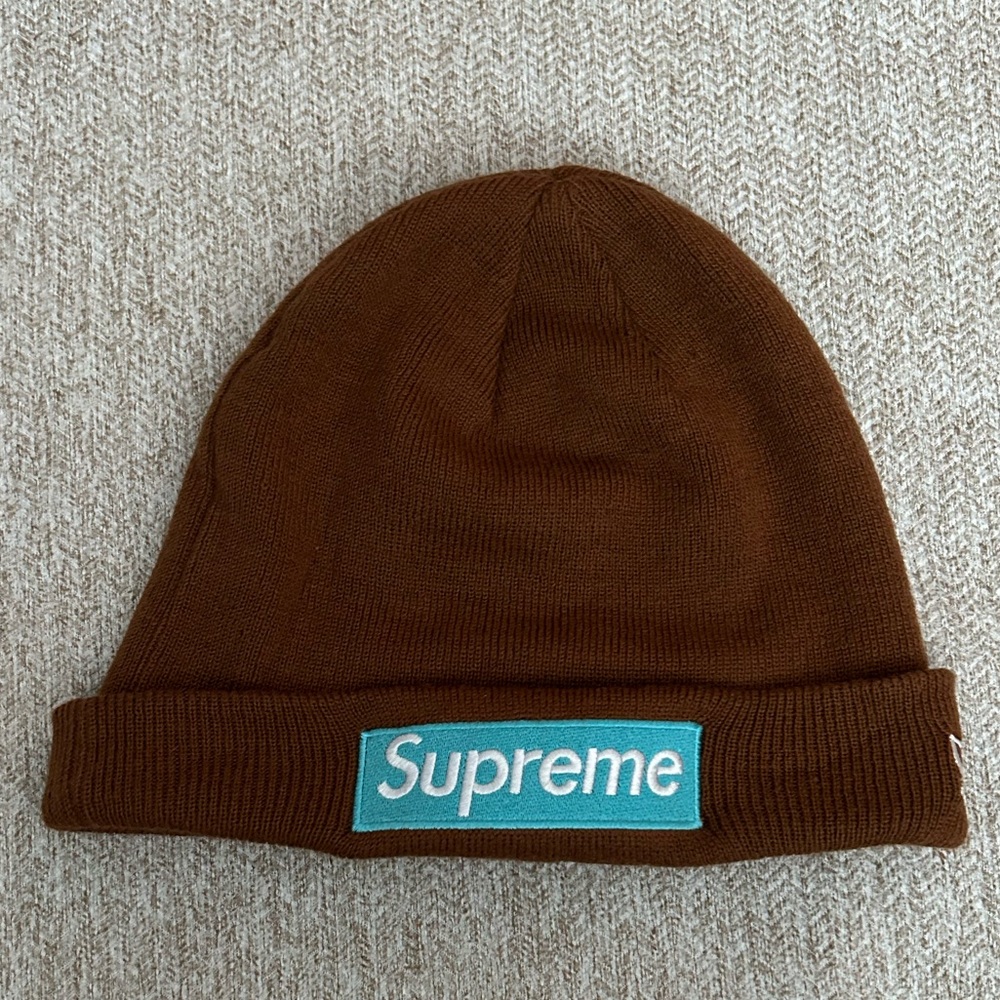 Supreme New Era Box Logo Beanie